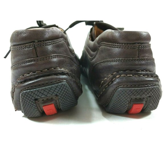 Authentic 4E1165 Prada Brown Leather Drivers Sz 11 - Picture 7 of 12
